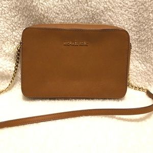 Michael Kors Saffiano Leather Crossbody Bag
